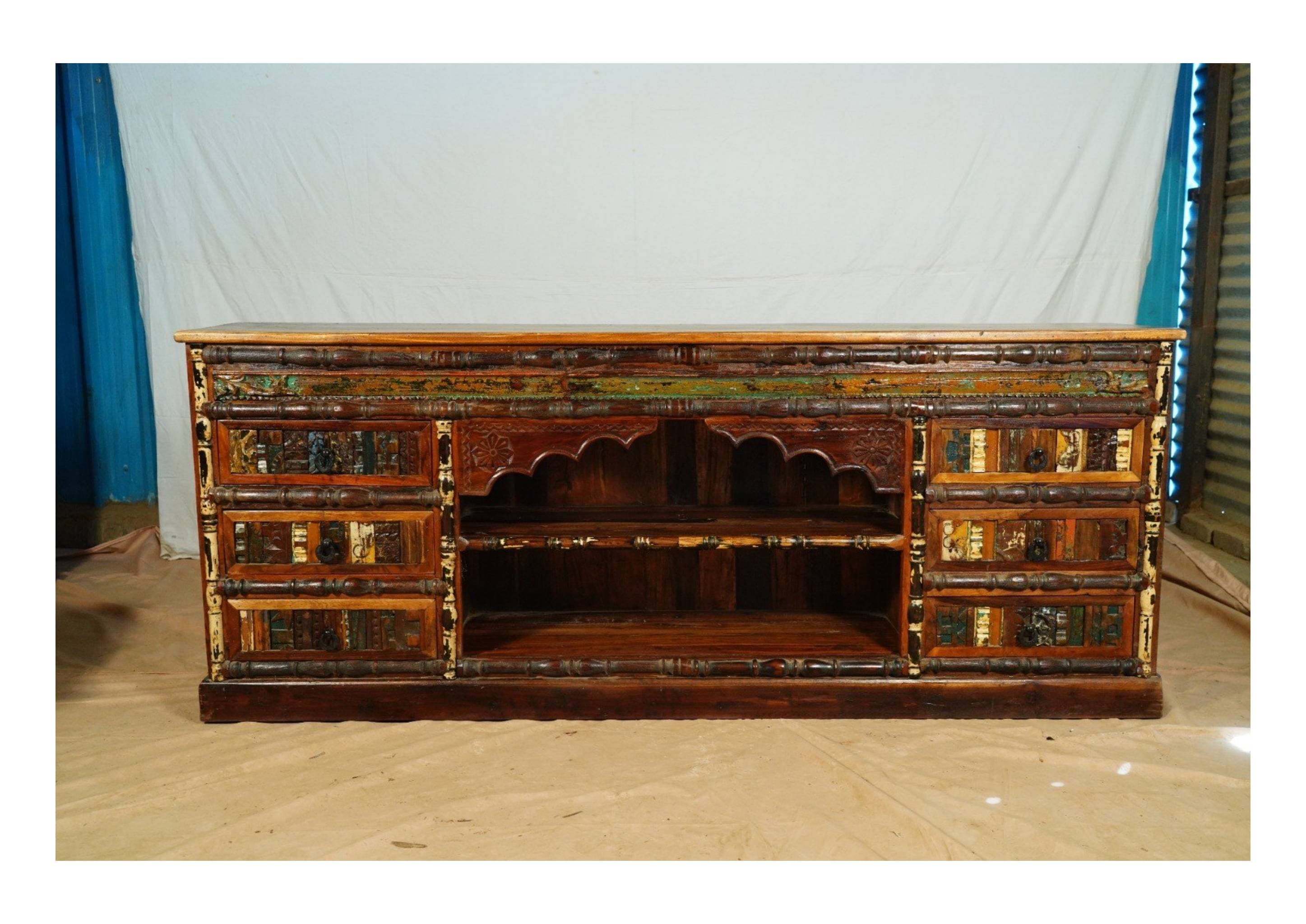 Royal Heritage Multi-Drawer Sideboard — image 1