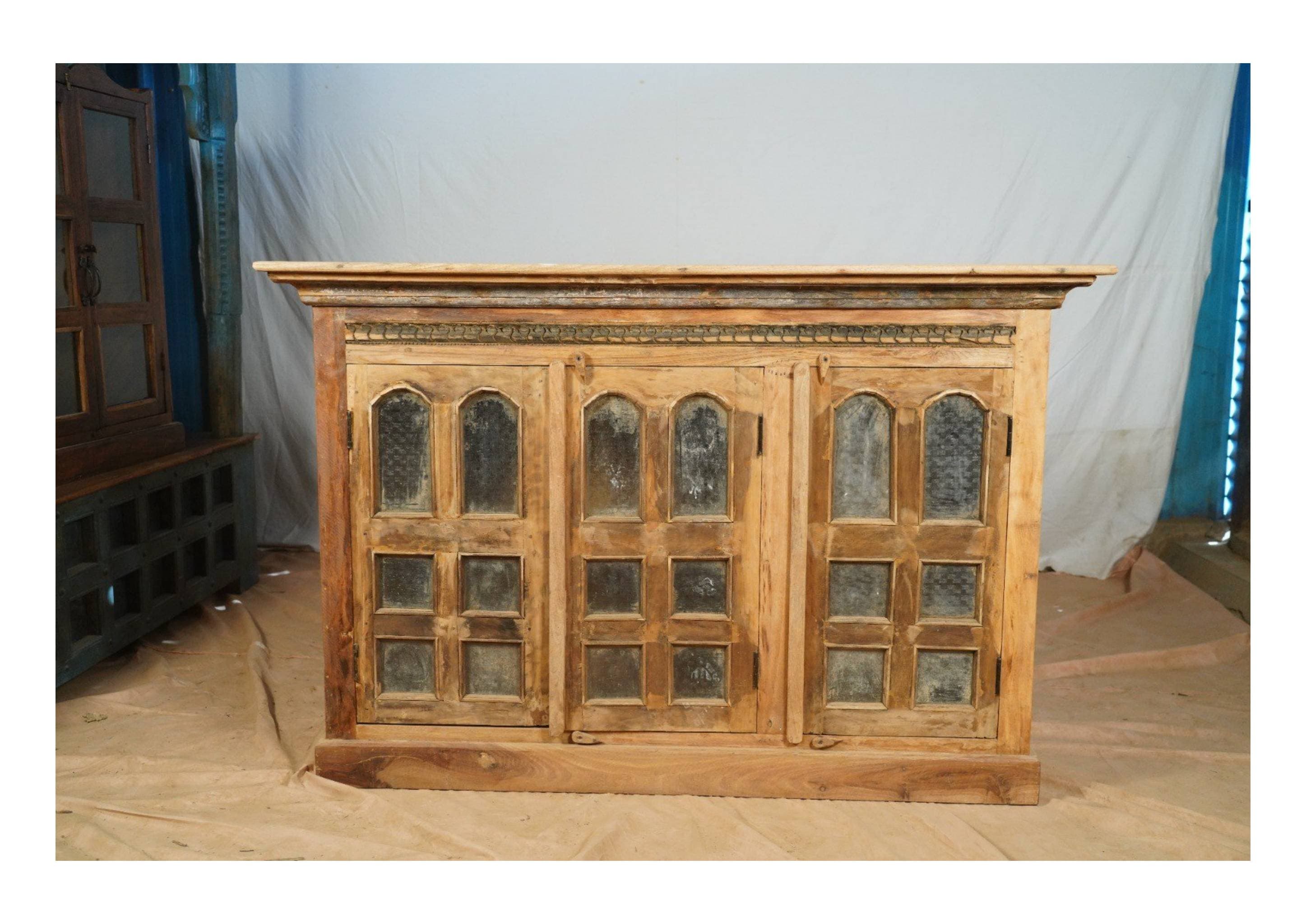 Heritage Multi-Door Glass Sideboard — image 1